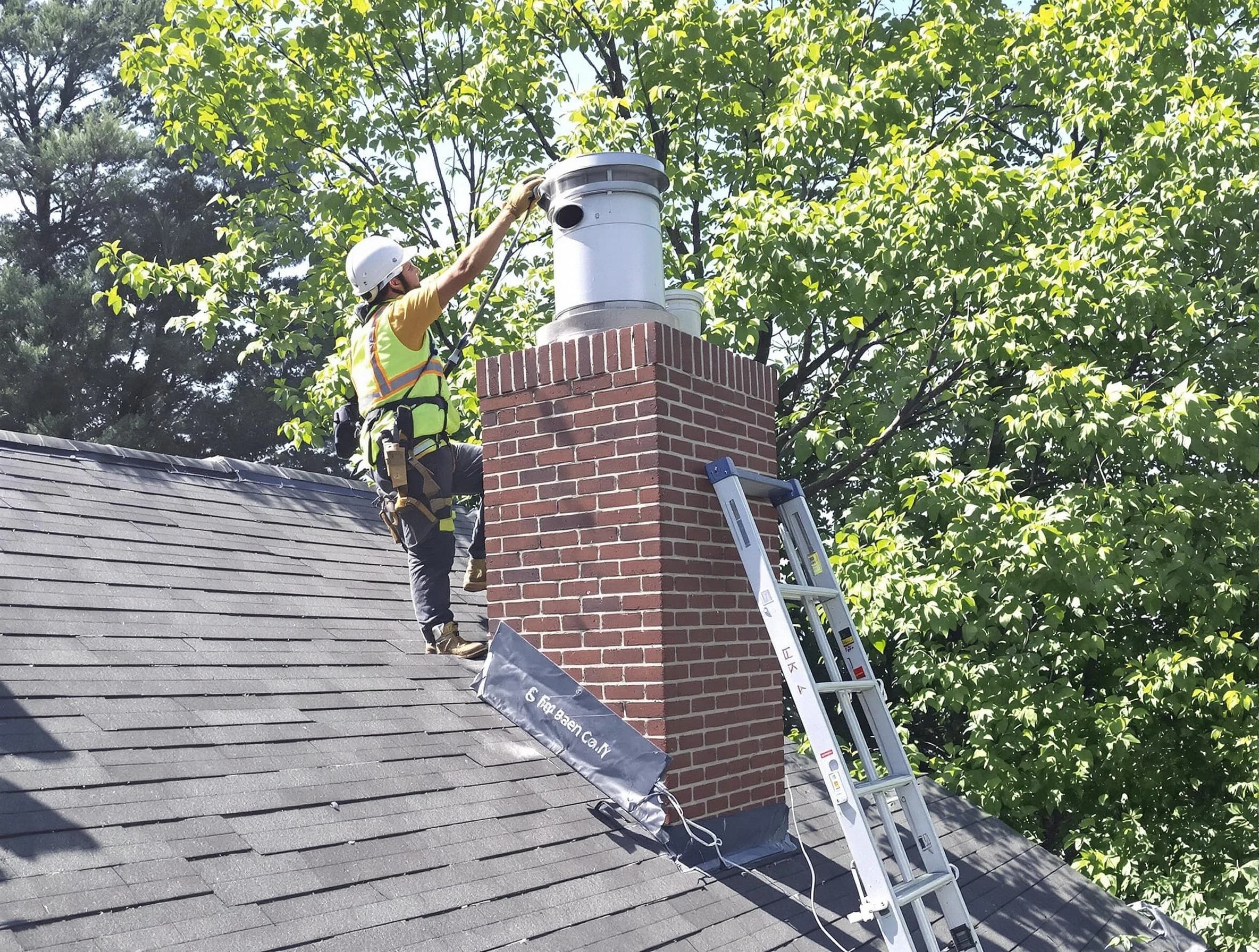 Chimney liner inspection by Woodmoor Chimney Sweep in Woodmoor, CO