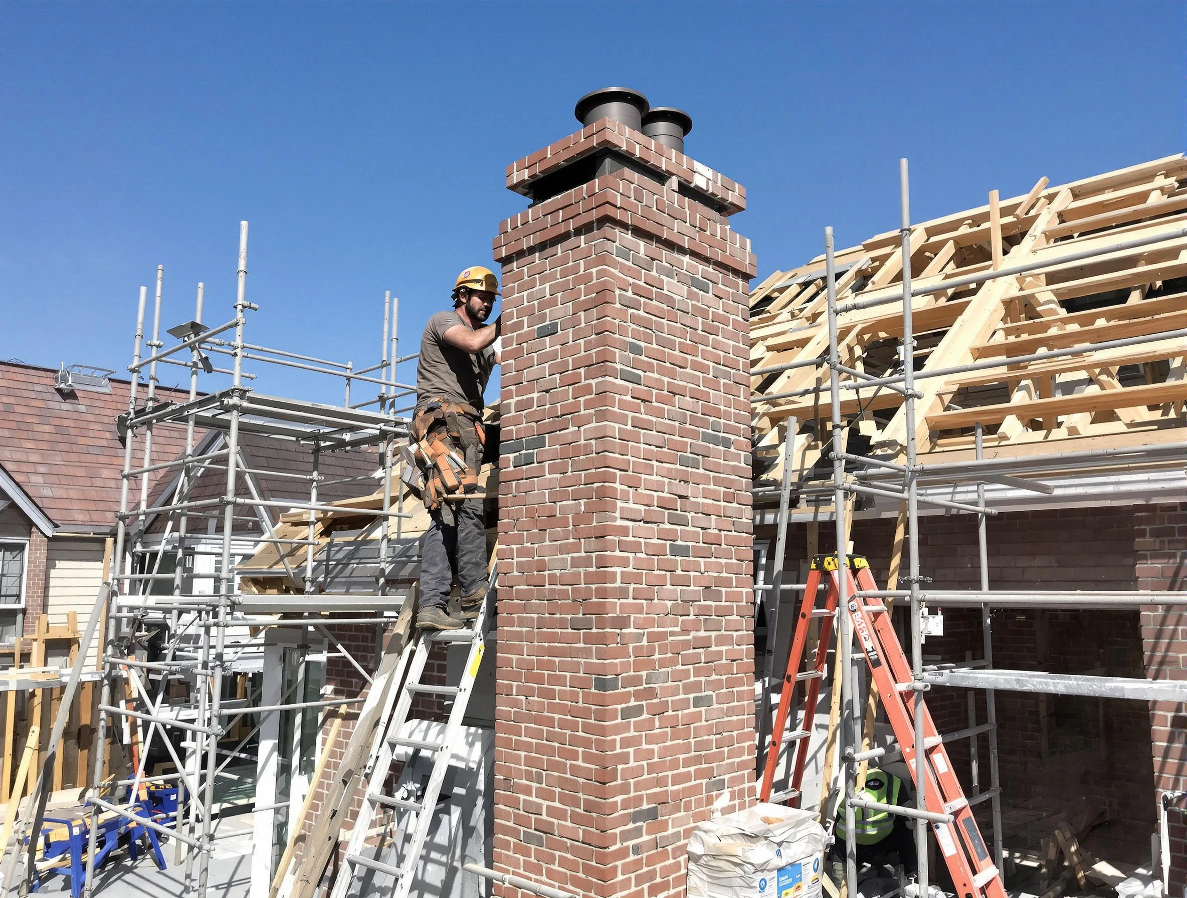 New chimney installation completed by Woodmoor Chimney Sweep in Woodmoor, CO