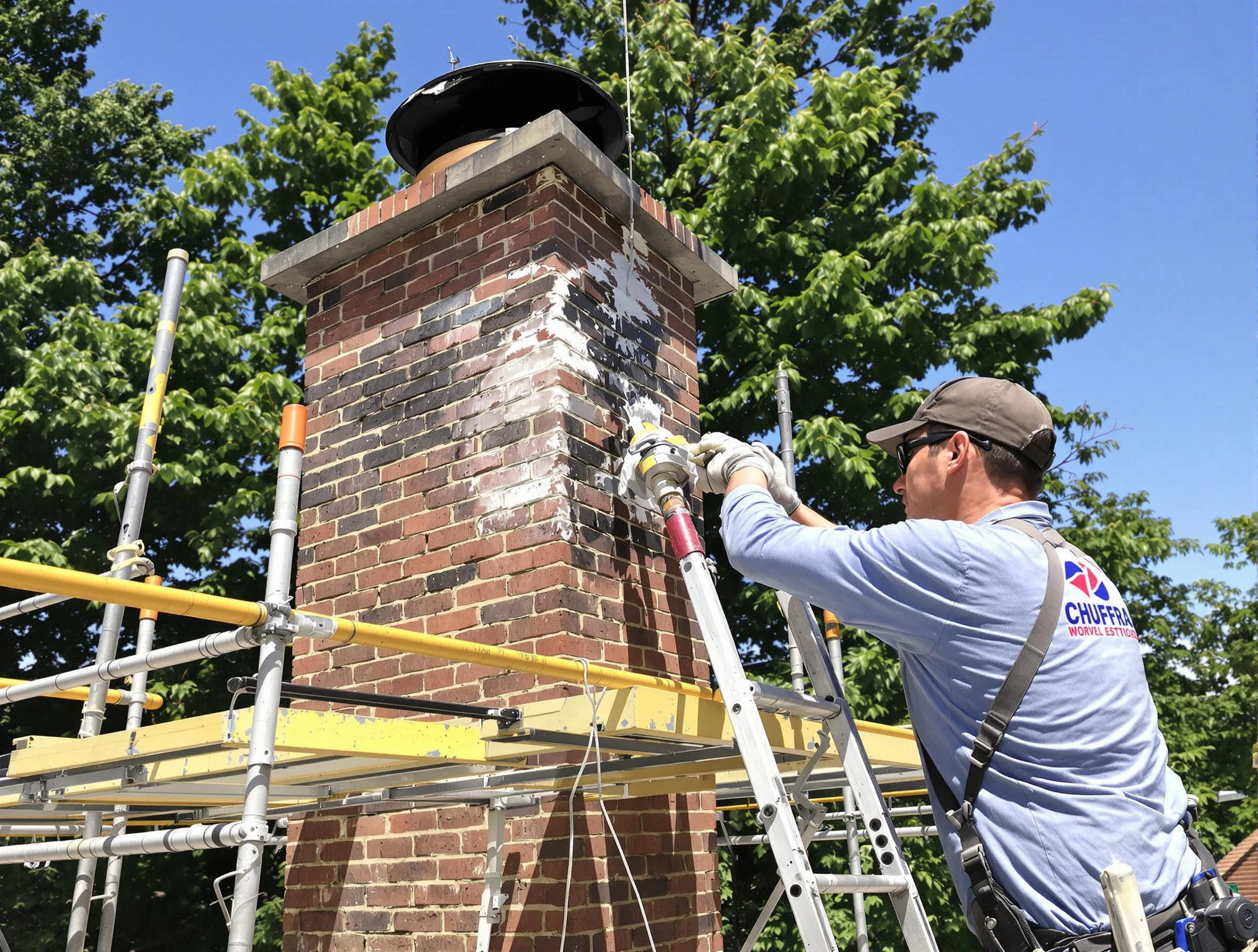 Structural chimney repair by Woodmoor Chimney Sweep in Woodmoor, CO